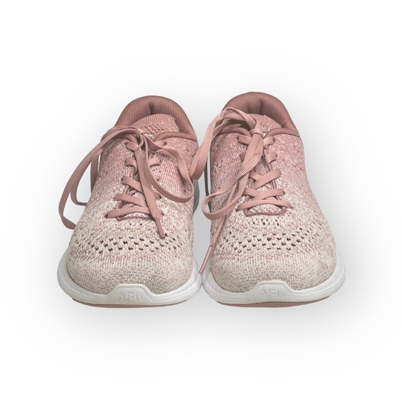 APL 𖤐  Limited Edition Techloom Pro Running Sneakers 𖤐 Gradient Pink Ombré 8M - Picture 10 of 16